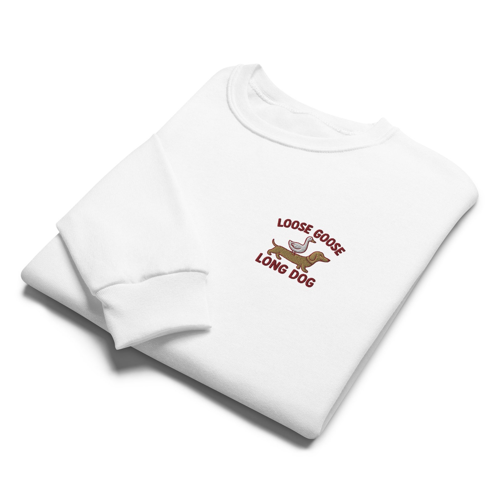 Loose Goose Long Dog Sweatshirt - Image 5