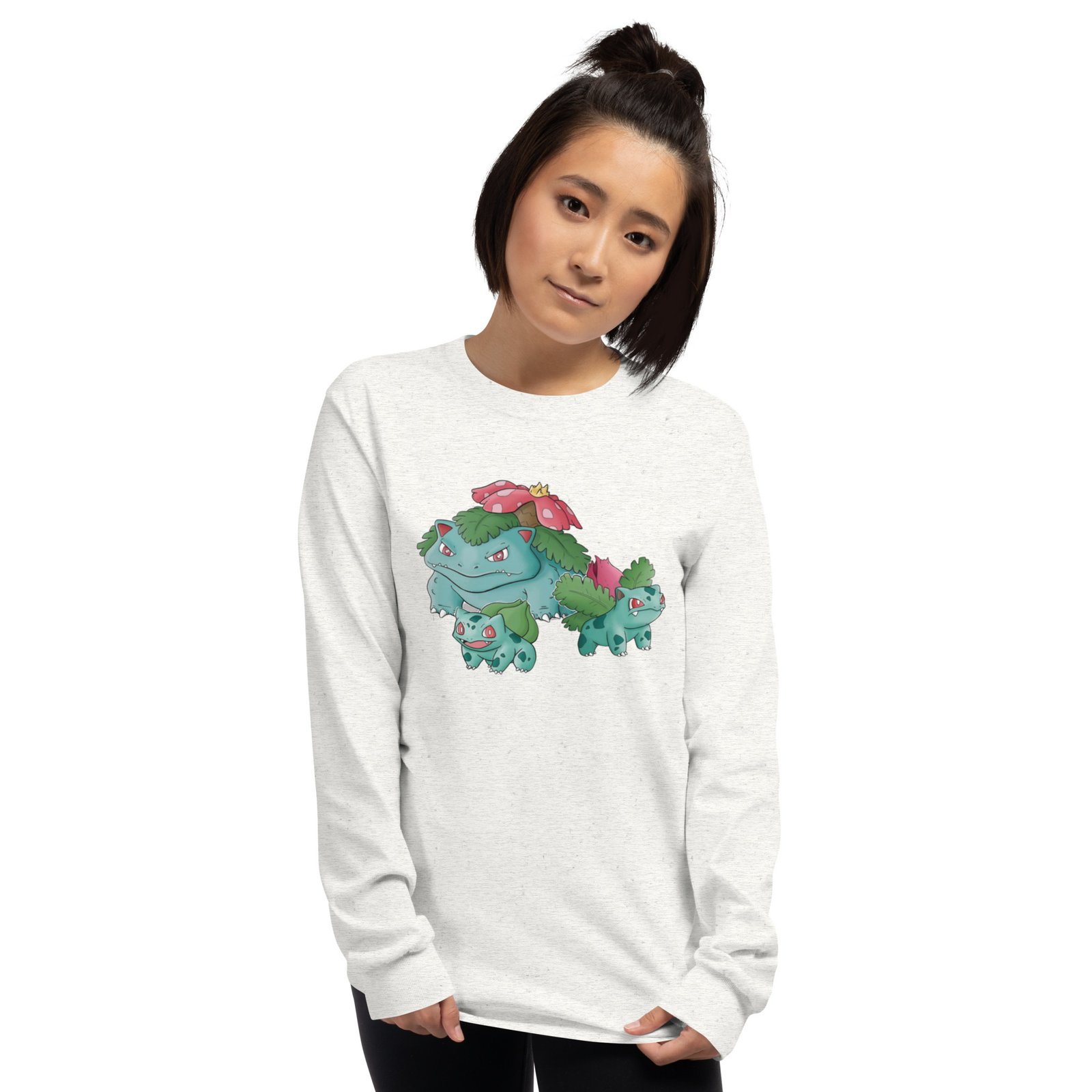 Bulbasaur Evolution Long Sleeve T-Shirt - Image 9