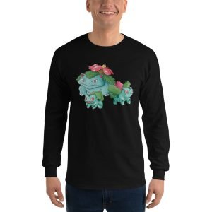 Bulbasaur Evolution Long Sleeve T-Shirt