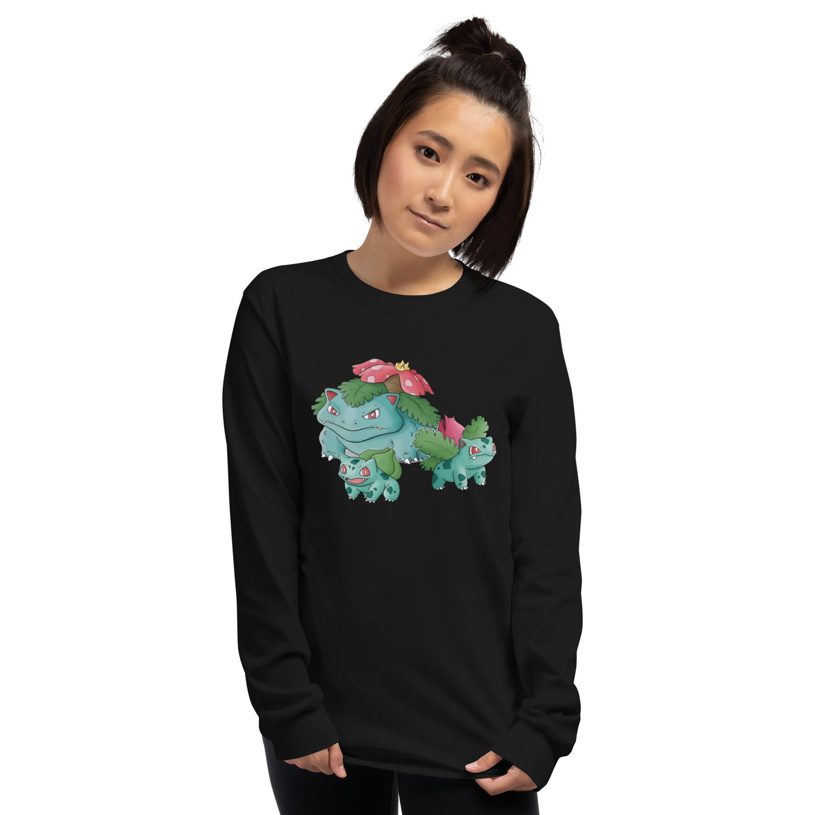 Bulbasaur Evolution Long Sleeve T-Shirt - Image 6