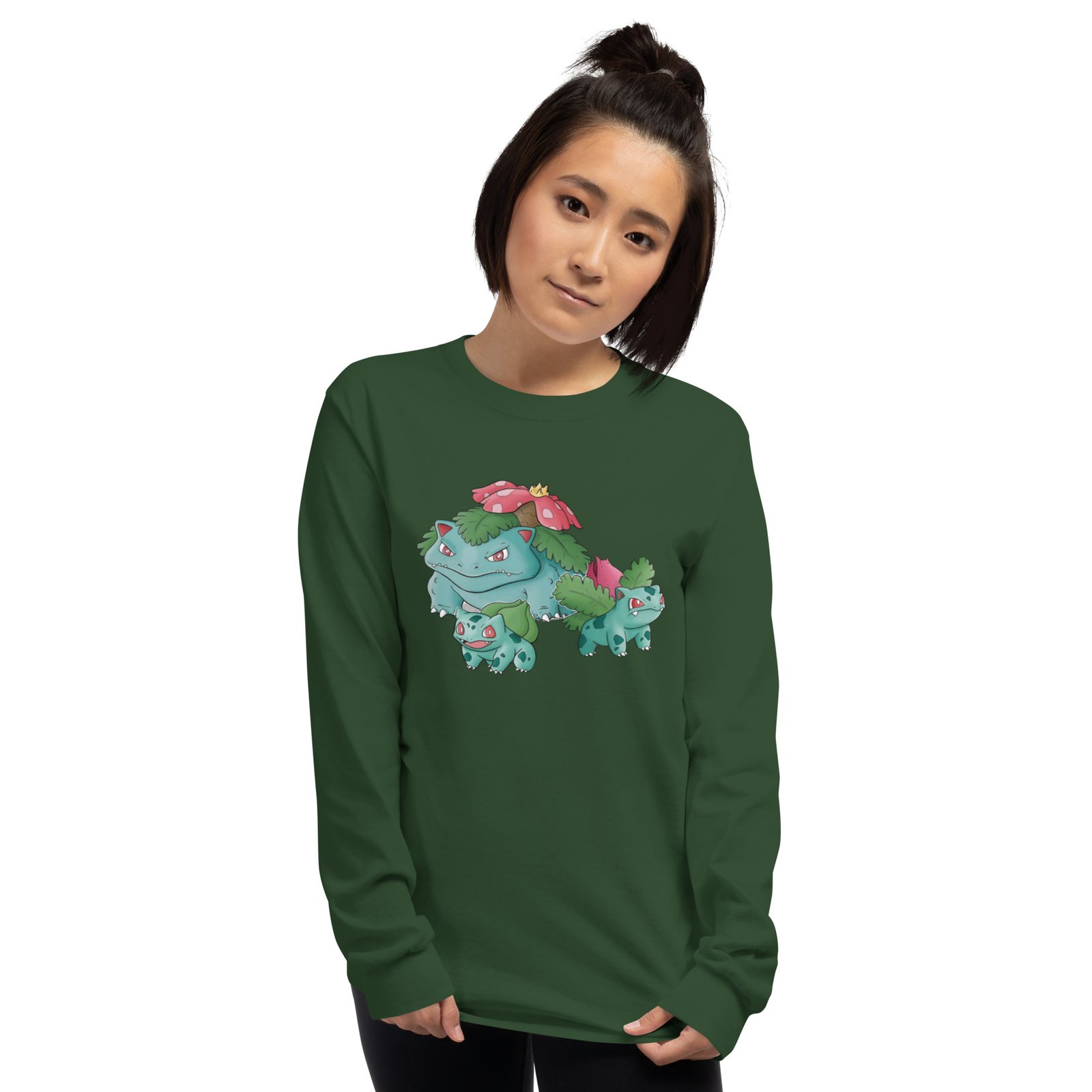 Bulbasaur Evolution Long Sleeve T-Shirt - Image 8