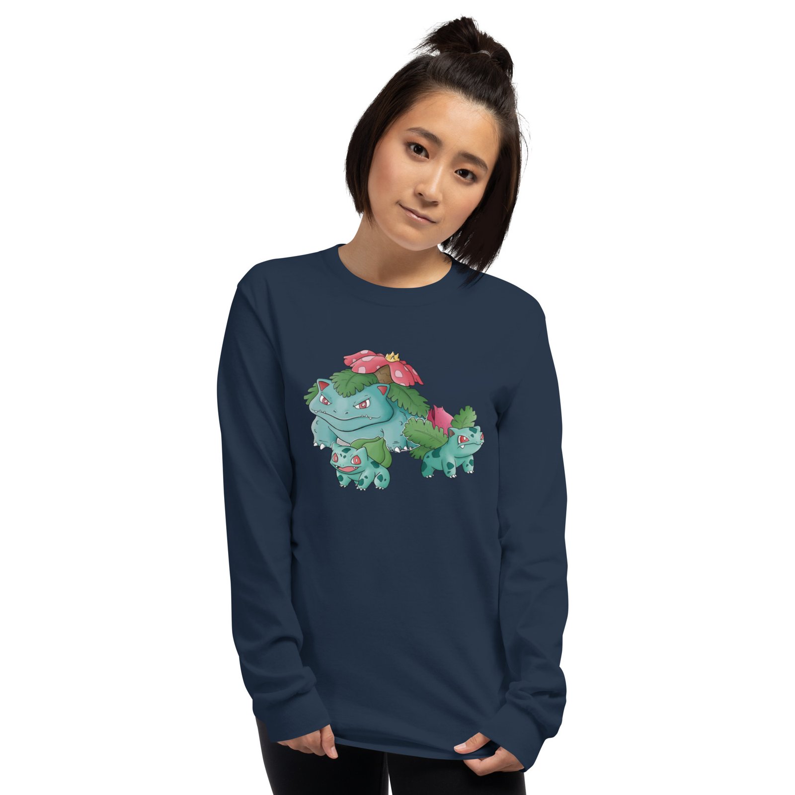 Bulbasaur Evolution Long Sleeve T-Shirt - Image 7