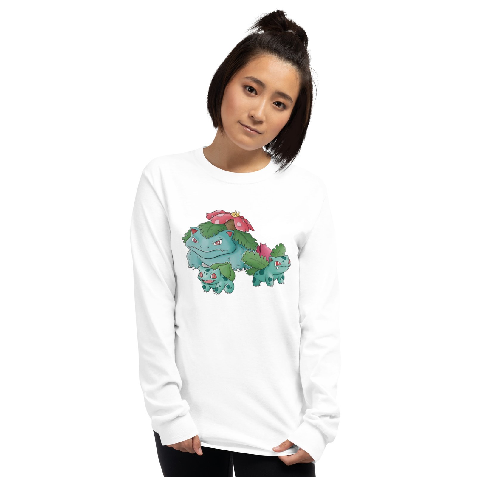 Bulbasaur Evolution Long Sleeve T-Shirt - Image 10