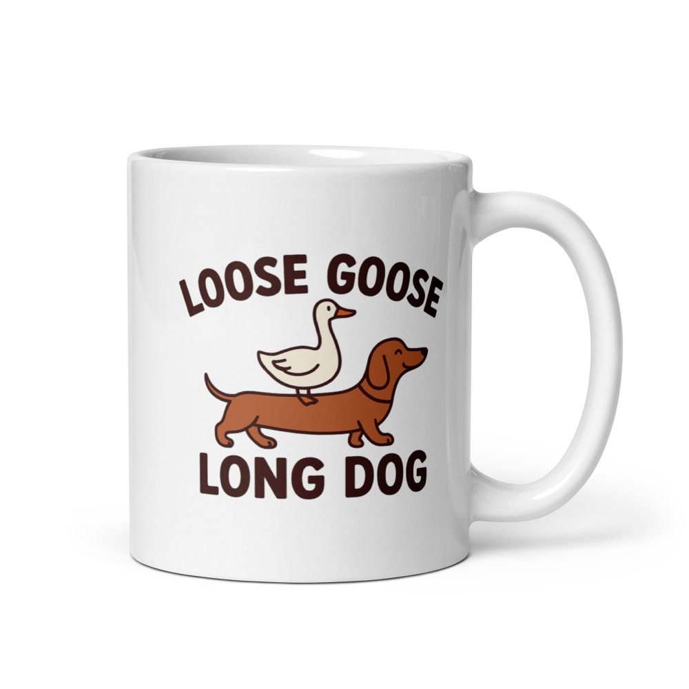 Loose Goose Long Dog Mug