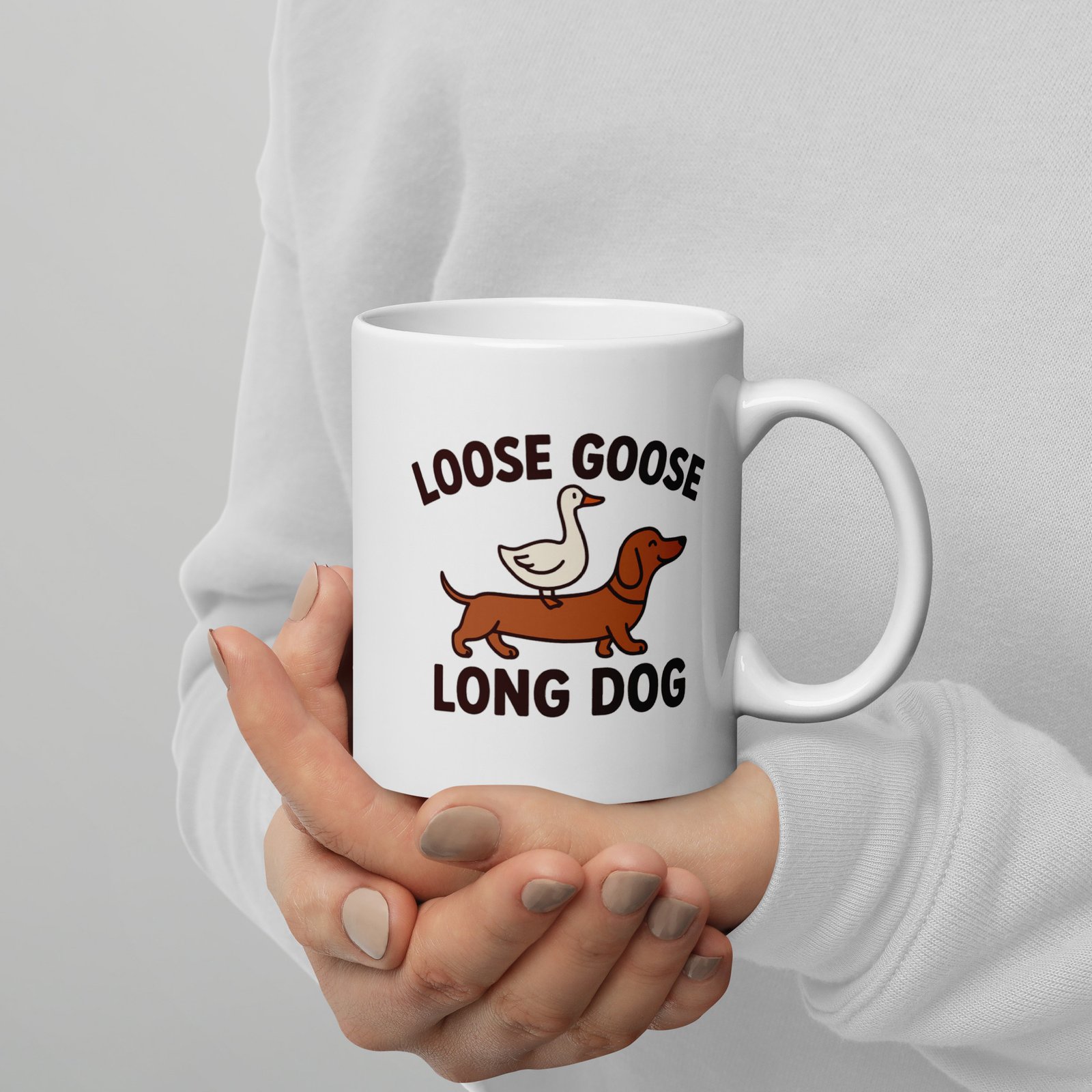 Loose Goose Long Dog Mug - Image 3